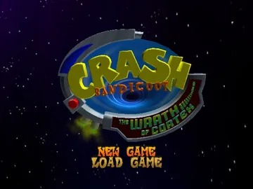 Crash Bandicoot The Wrath of Cortex (USA) screen shot title